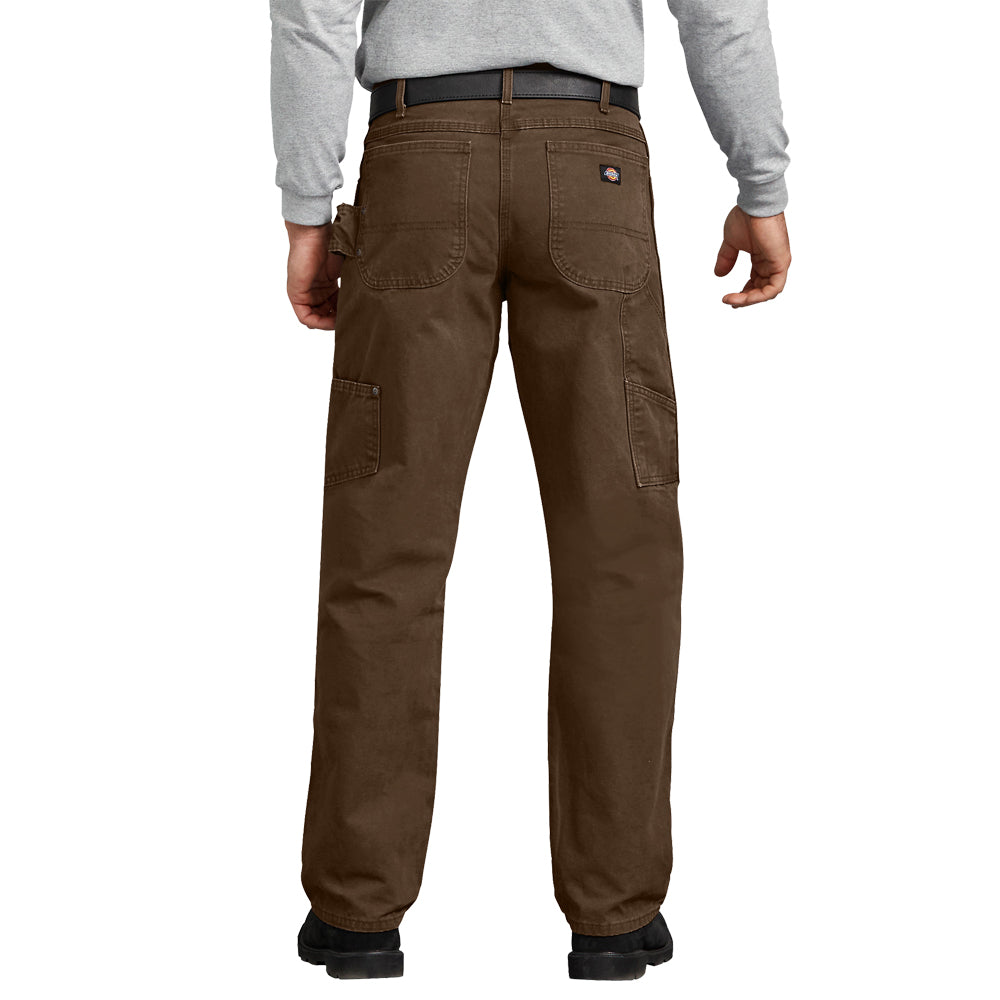 Dickies Men&#39;s Relaxed Fit Straight Leg Carpenter Duck Jean_Rinsed Timber - Work World - Workwear, Work Boots, Safety Gear