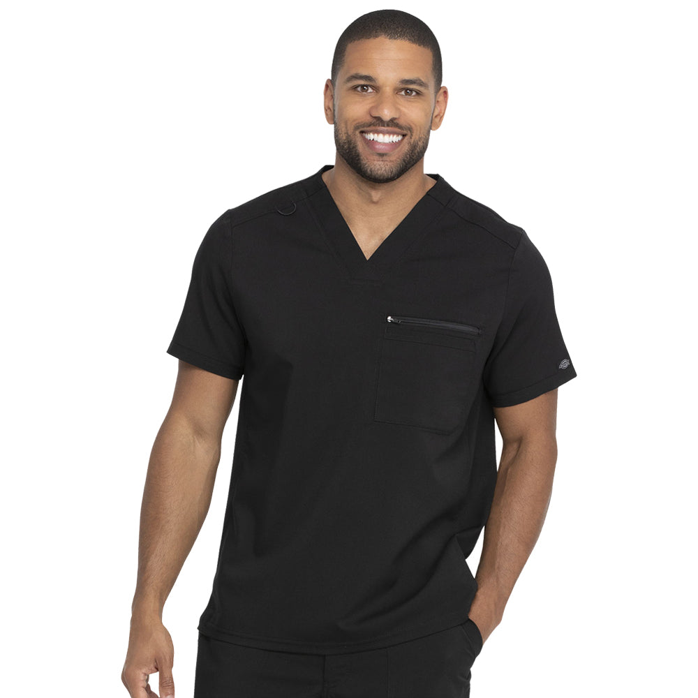 Dickies Men's Tuckable V-Neck Scrub Top - Work World - Workwear, Work Boots, Safety Gear