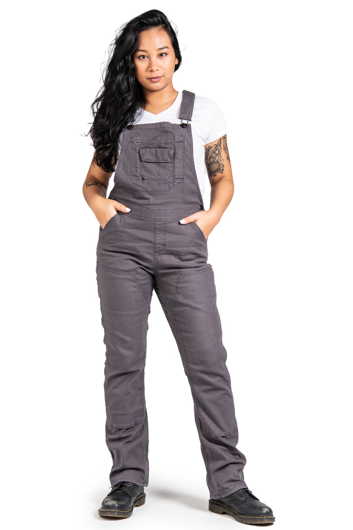 Dovetail Workwear Women&#39;s Freshly Overall_Dark Grey - Work World - Workwear, Work Boots, Safety Gear