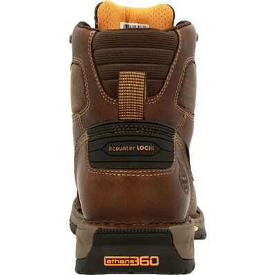 Georgia Boot Men's Athens 360 Waterproof EH 6" Steel Toe Work Boot Work Boots Georgia Boot