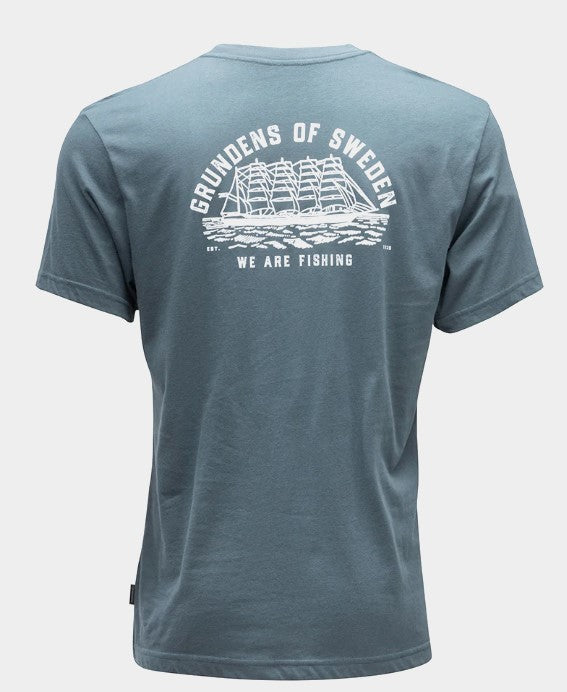 Grundéns Men's Tall Ship Short Sleeve Graphic T-Shirt - Work World