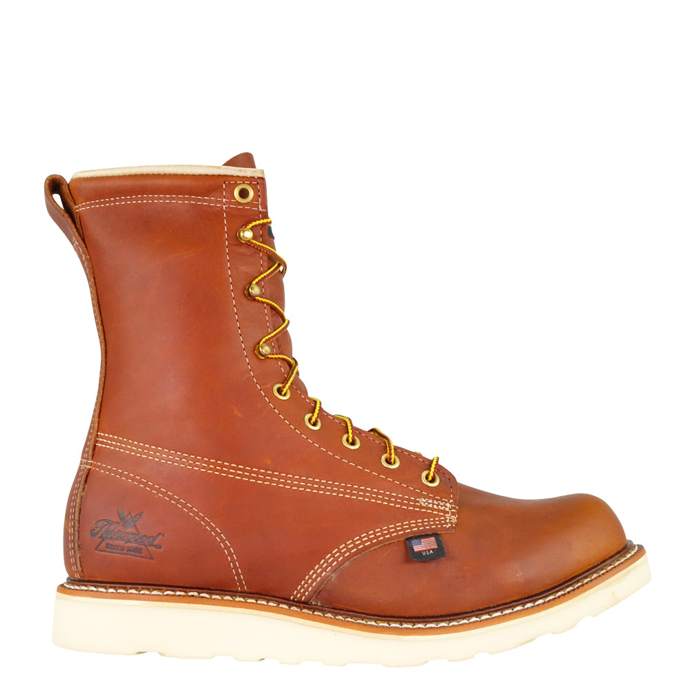 Thorogood Men's MAXWear Wedge 8" Work Boot Work Boots Thorogood Brown 10 2E