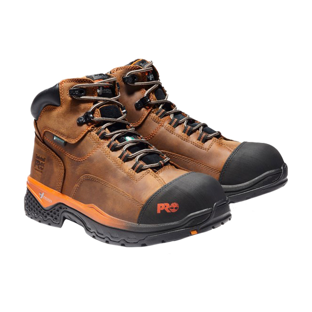 Timberland PRO Men&#39;s Bosshog 6&quot; Comp Toe Waterproof Work Boot - Work World - Workwear, Work Boots, Safety Gear