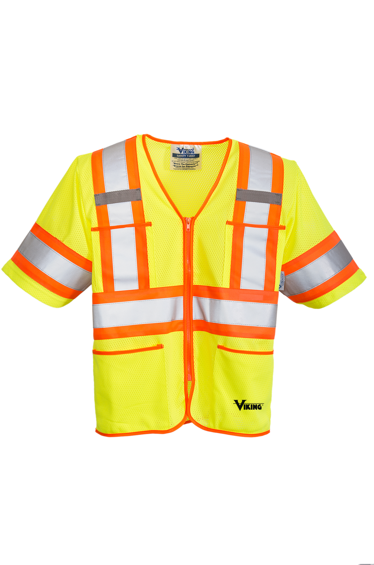 Viking® Men&#39;s Hi-Vis T-Shirt Vest_Green - Work World - Workwear, Work Boots, Safety Gear