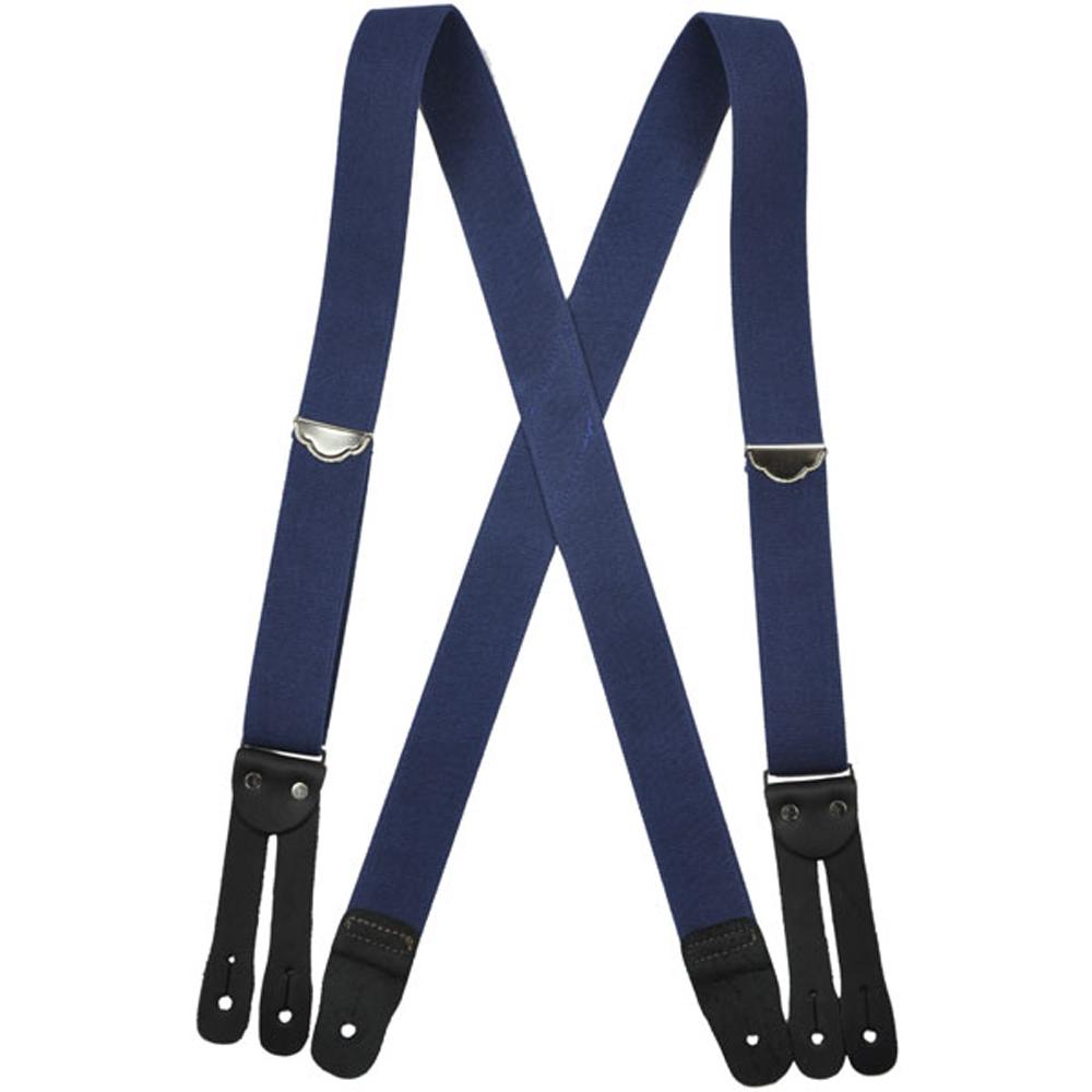 Welch Men's 1.5" X-Back Leather End Suspender - Work World - Workwear, Work Boots, Safety Gear