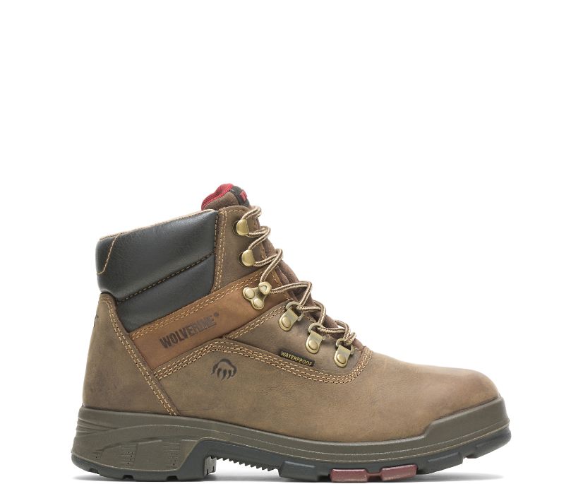 Wolverine Men's Cabor EPX® 6" Comp Toe Work Boot Work Boots Wolverine Brown 10 M