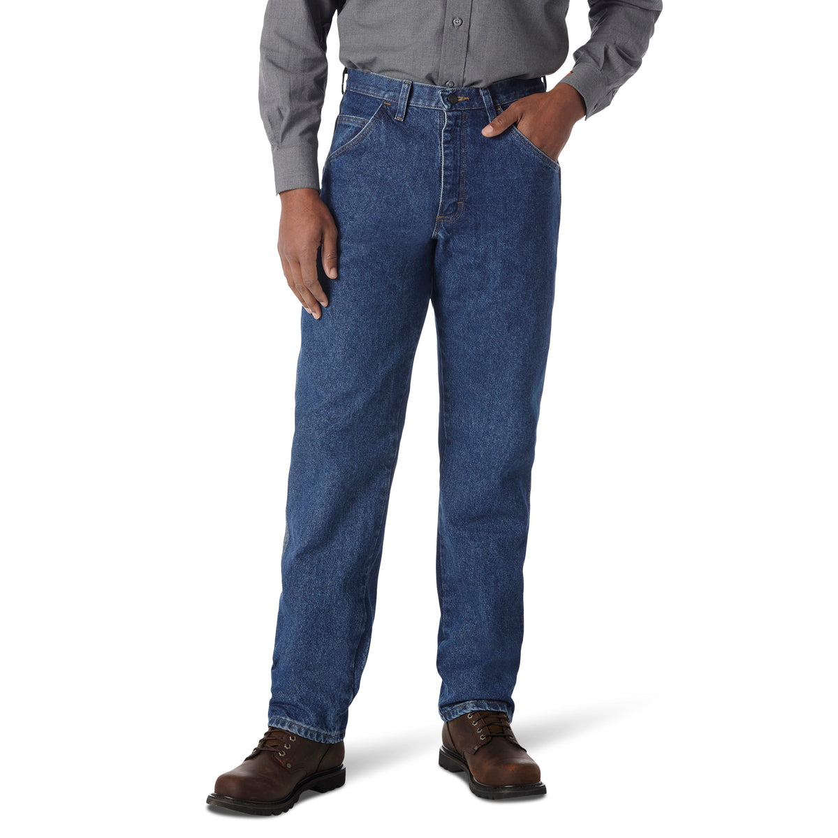 Wrangler® RIGGS Workwear® Men&#39;s Flame Resistant Relaxed Fit Jean - Work World - Workwear, Work Boots, Safety Gear