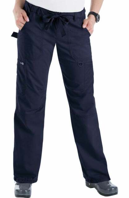 koi Women's Lindsey Drawstring Scrub Pant_Navy - Work World - Workwear, Work Boots, Safety Gear