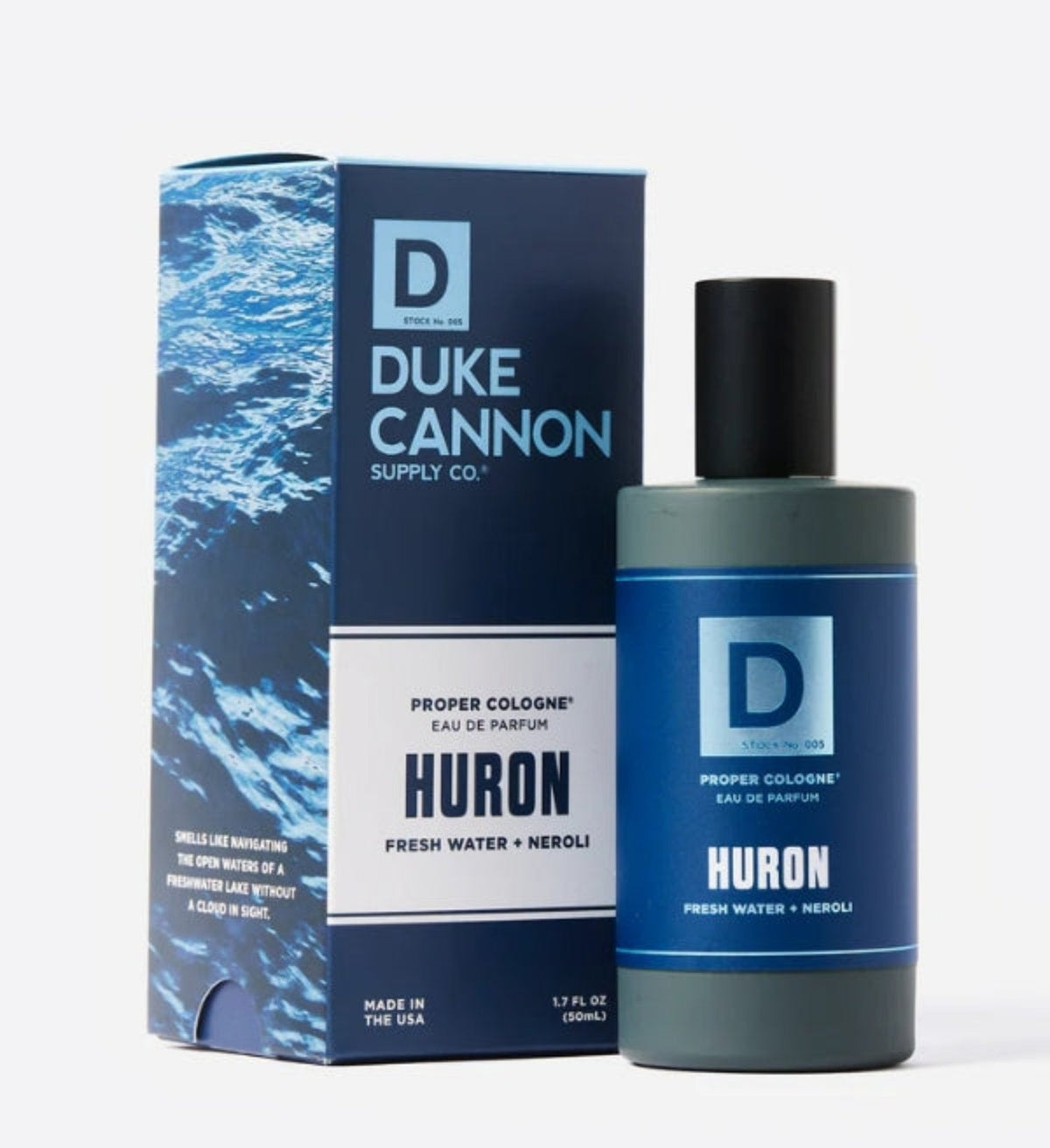 Duke Cannon Huron Proper Cologne - Work World - Workwear, Work Boots, Safety Gear