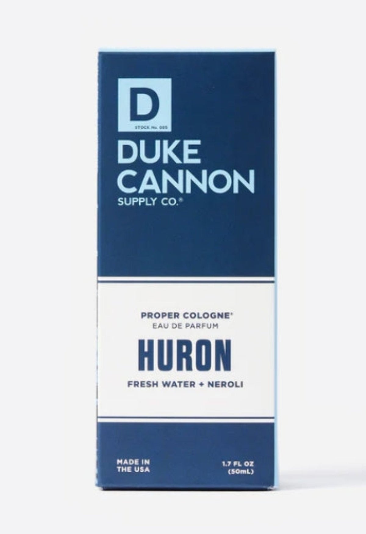 Duke Cannon Huron Proper Cologne - Work World - Workwear, Work Boots, Safety Gear