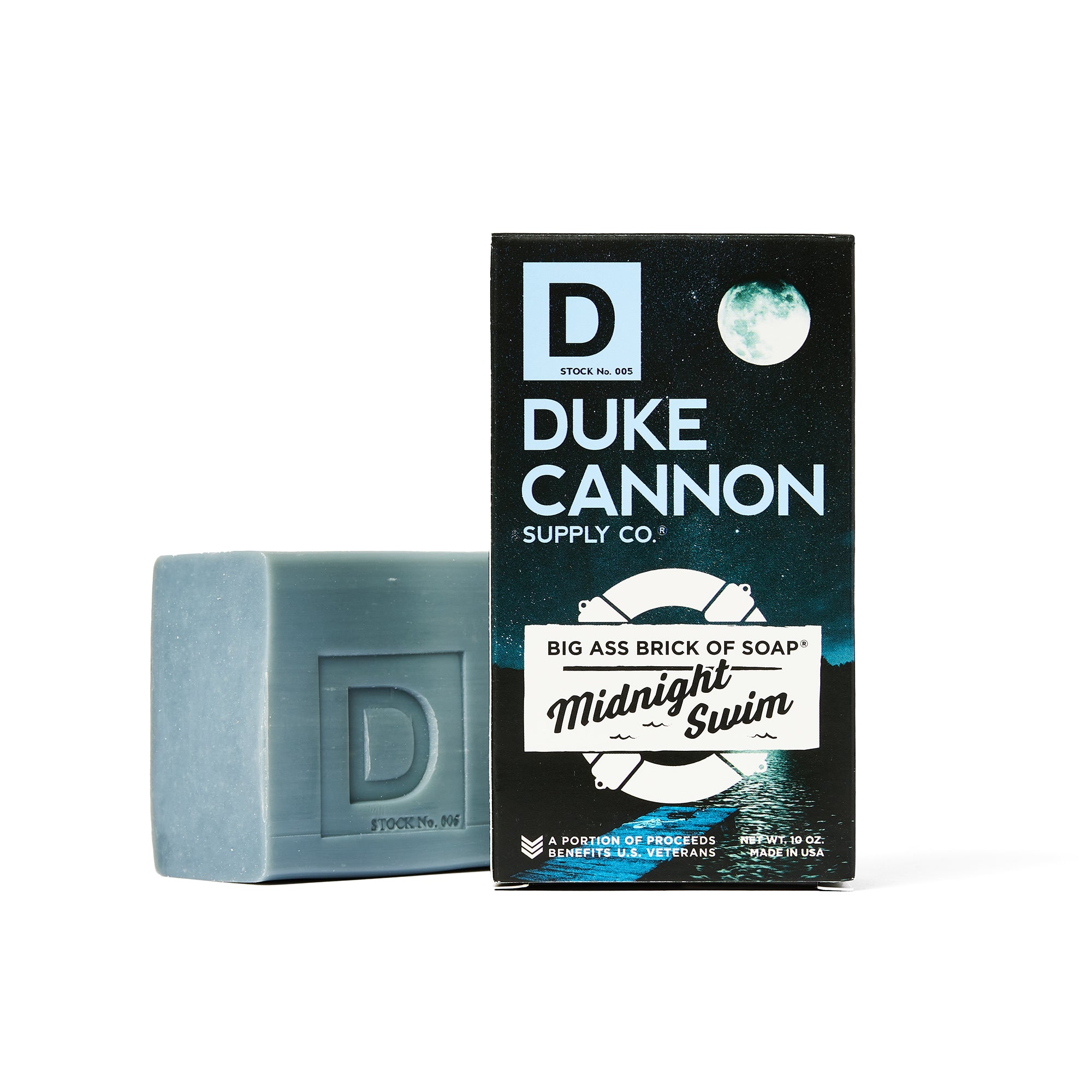 Duke Cannon Midnight Swim Big Ass Brick of Soap - Work World - Workwear, Work Boots, Safety Gear
