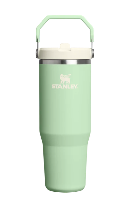 Stanley The IceFlow™ 40oz Flip Straw Tumbler Water Bottles & Jugs Stanley Pistachio OS