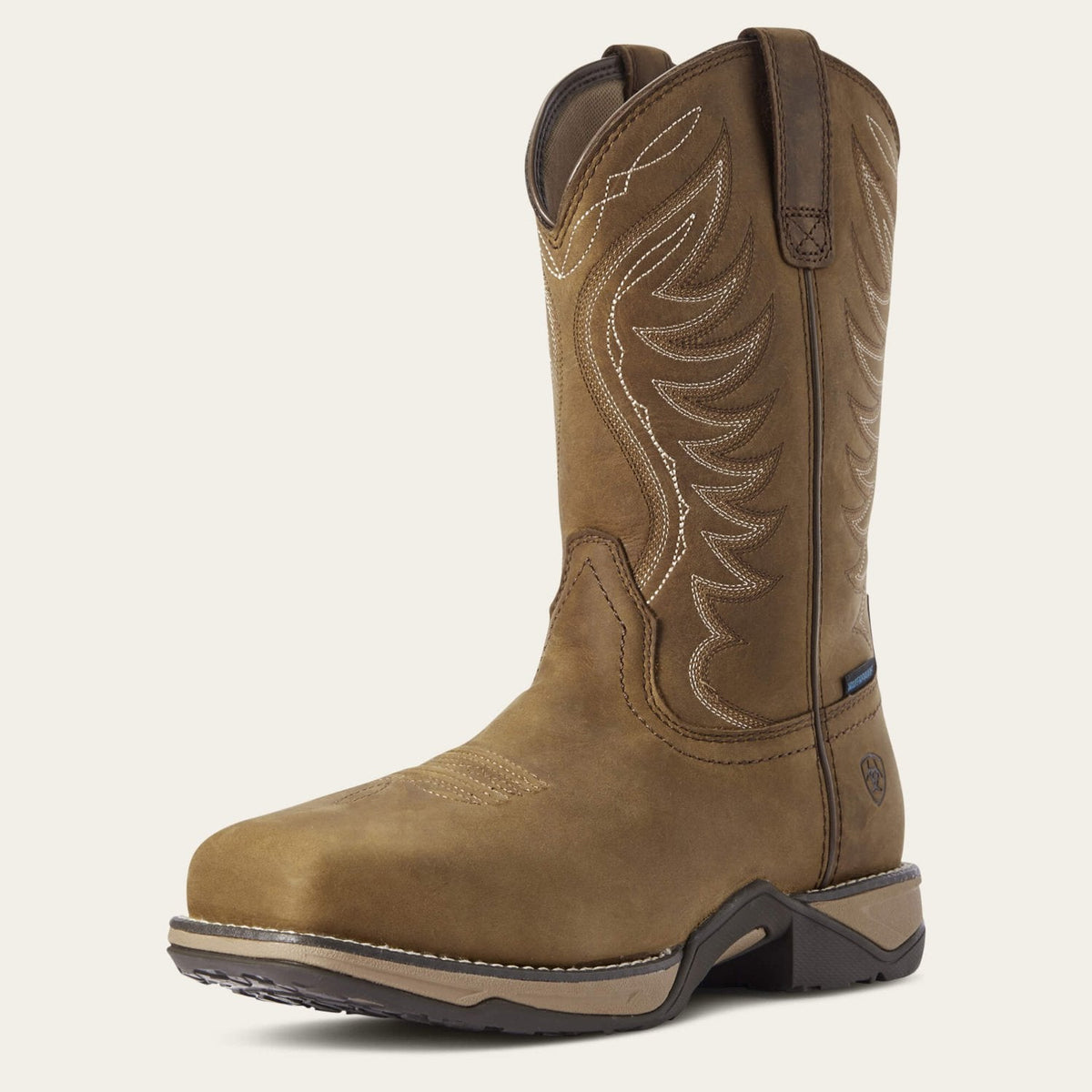 Ariat Women's Anthem H2O 10" EH Comp Toe Work Boot Work Boots Ariat Distressed Brown 10 B