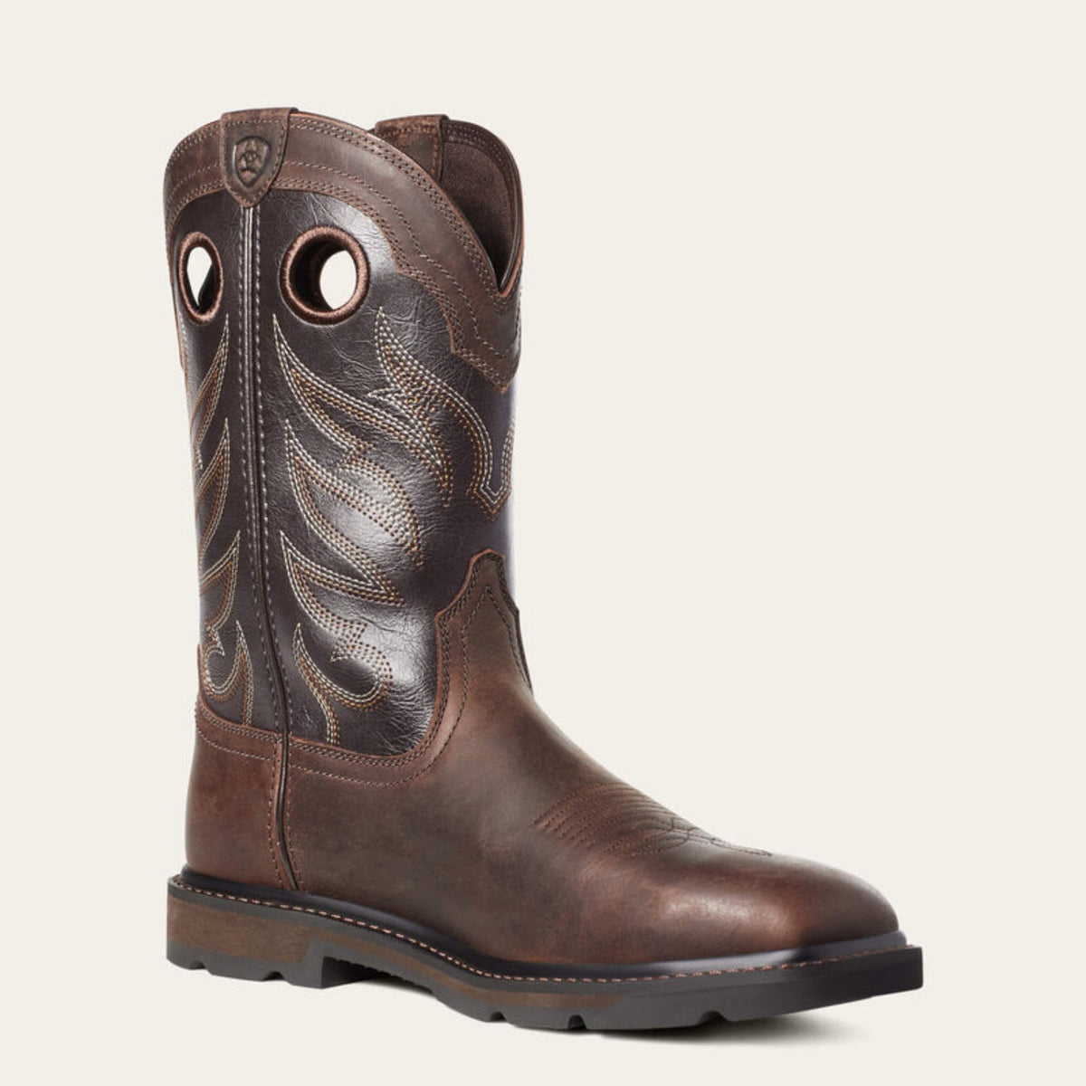 Ariat Men's Groundwork 11" EH Slip Resistant Western Boot Western Boots Ariat