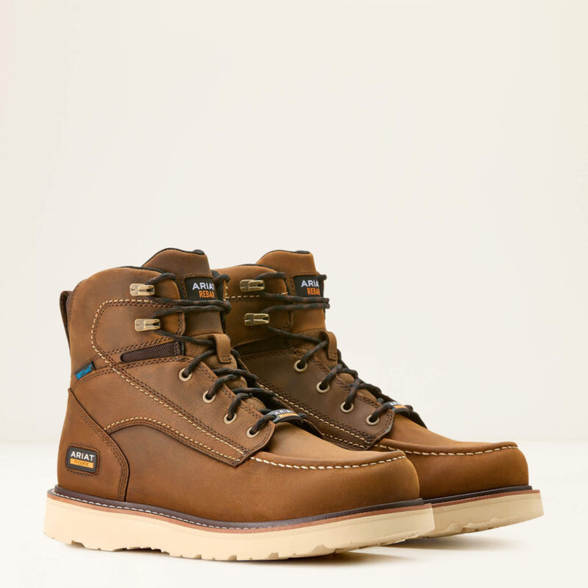 Ariat Men's Rebar Wedge 6" Waterproof Work Boot Work Boots Ariat