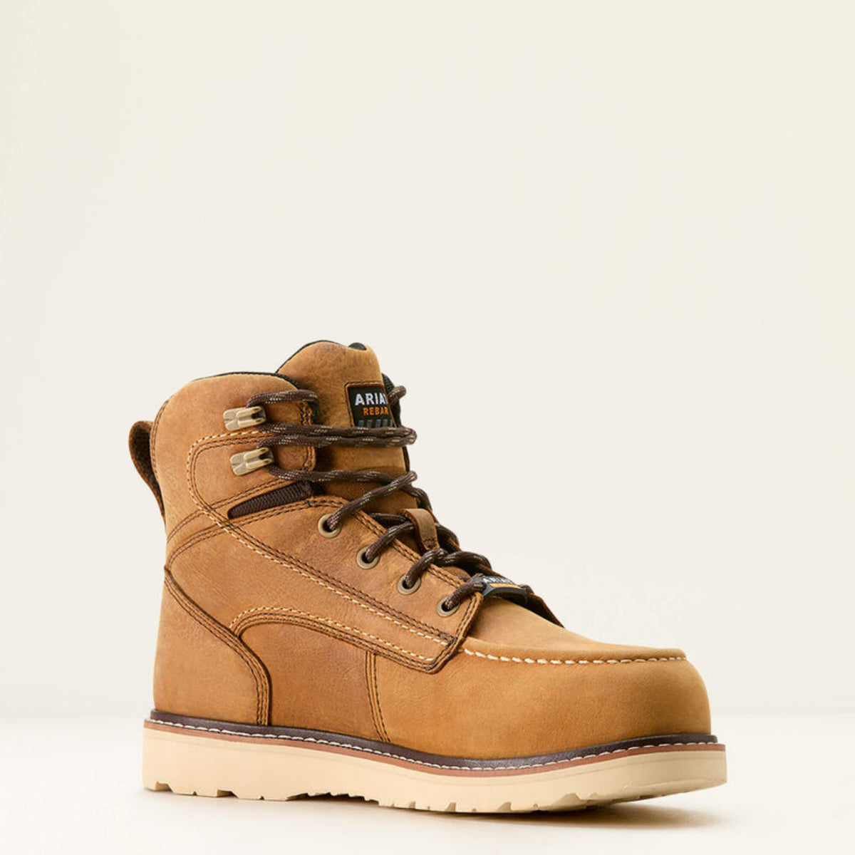 Ariat Women's Rebar 6" Waterproof Moc CompToe Work Boot Work Boots Ariat