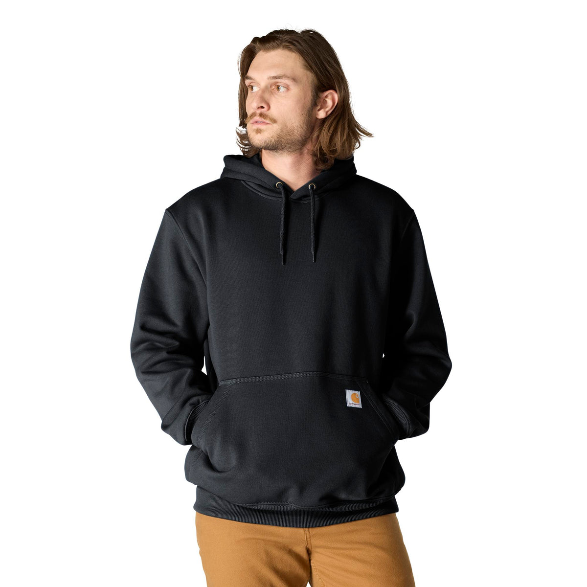 Carhartt Men's Rain Defender® Loose Fit Heavyweight Sweatshirt Sweatshirts & Hoodies Carhartt Black 2XL Reg