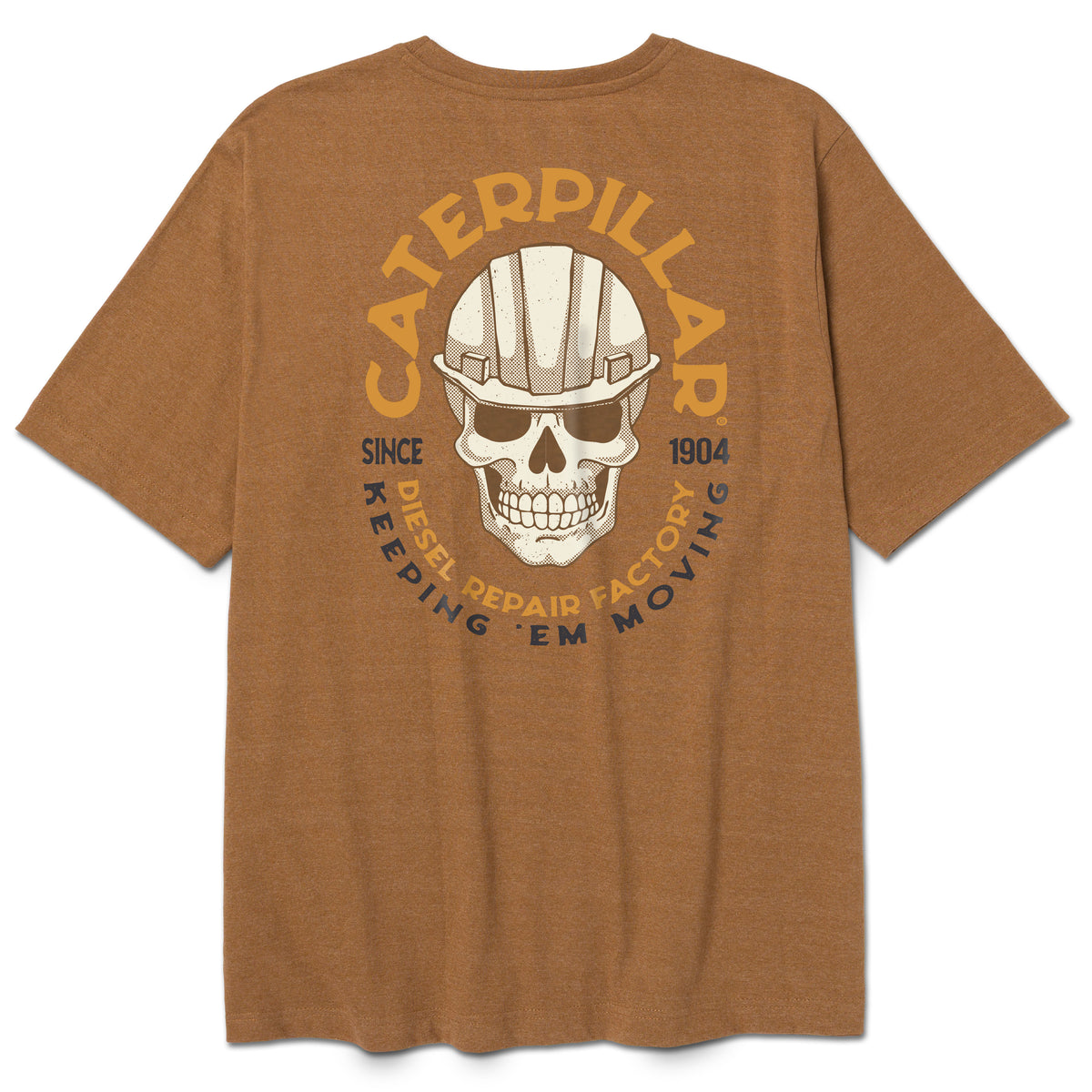 CAT Men's Tough Cut Graphic Pocket Short Sleeve T-Shirt