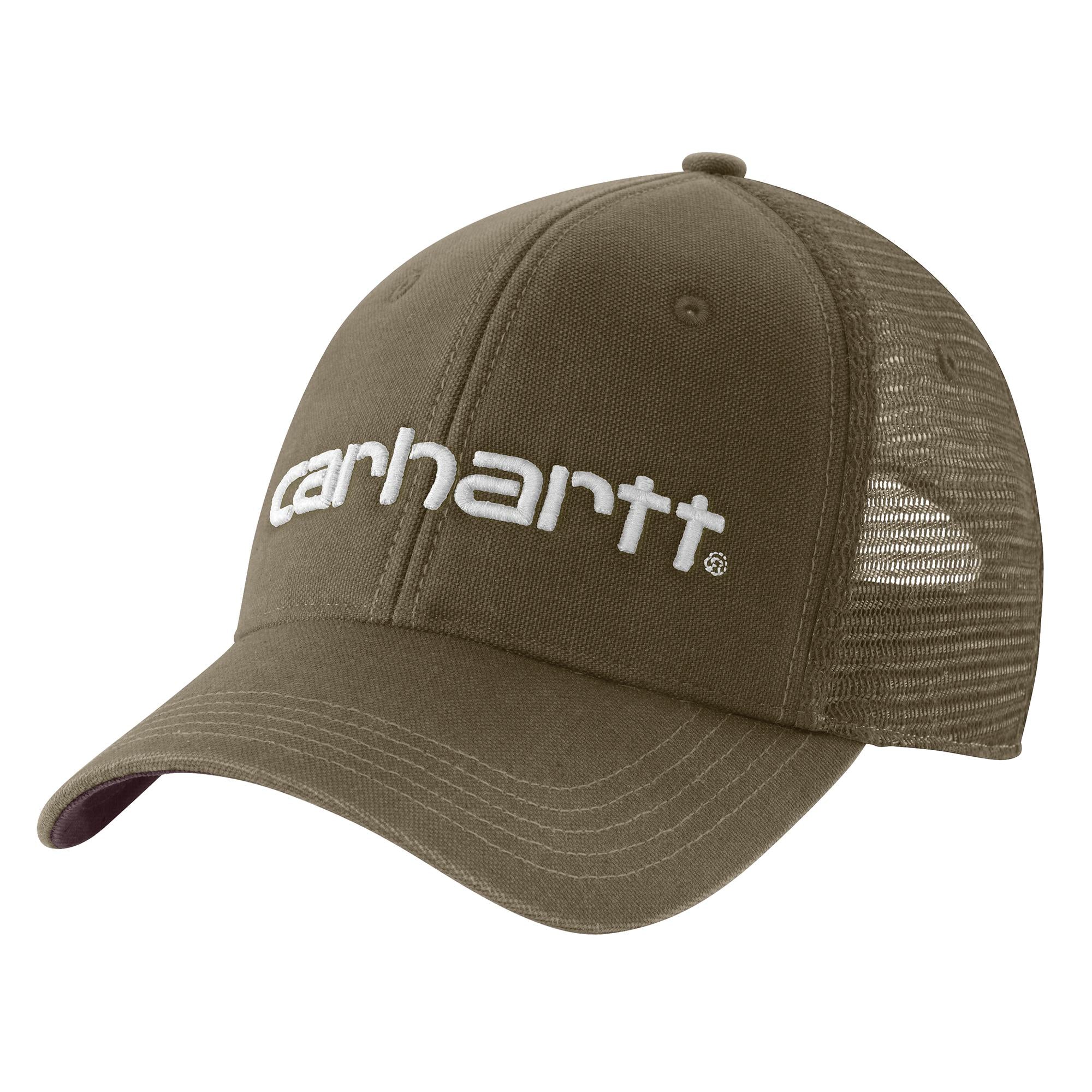 Carhartt Canvas Mesh-Back Logo Graphic Cap - Work World