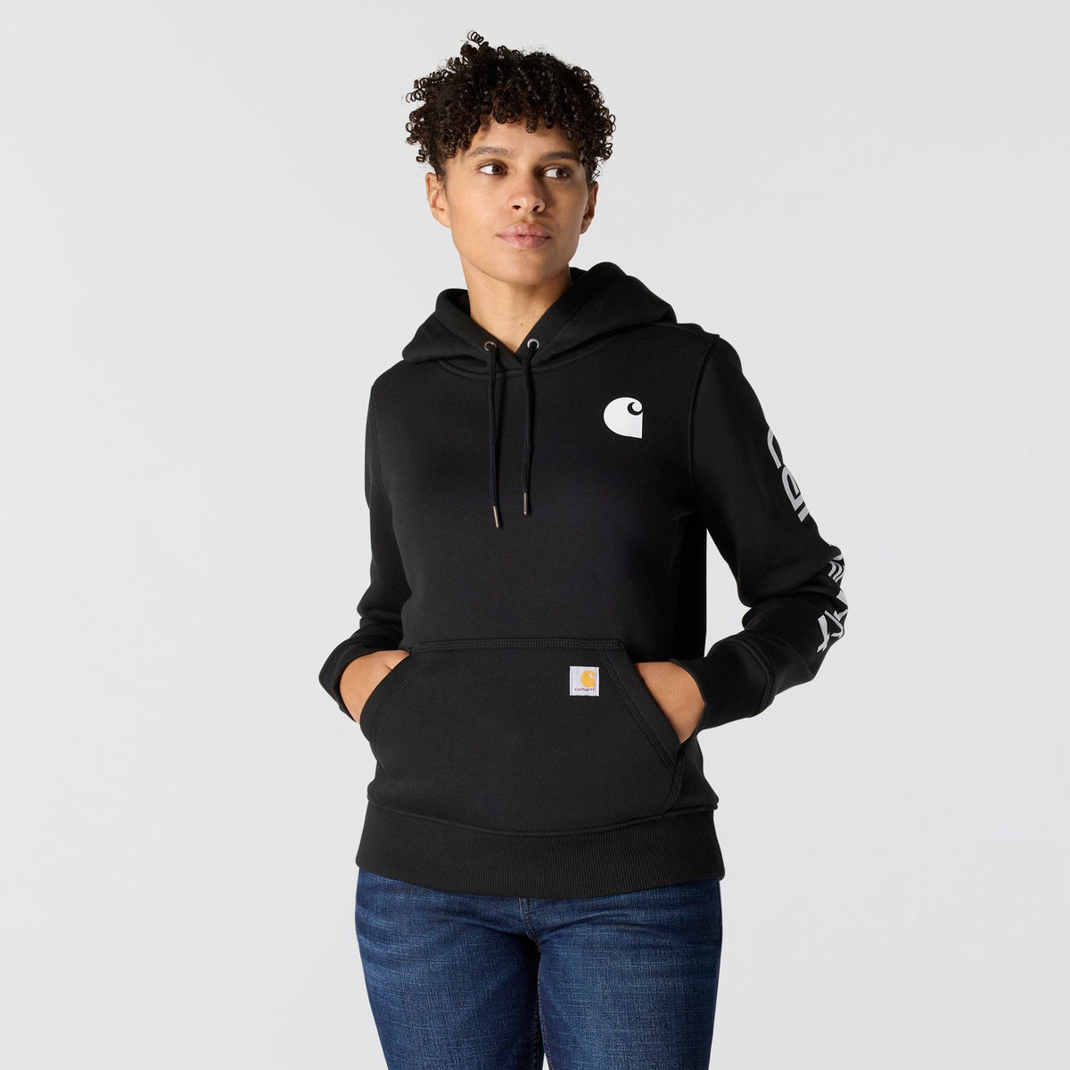 Carhartt Women's Clarksburg Graphic Sleeve Hoodie - Work World - Workwear, Work Boots, Safety Gear