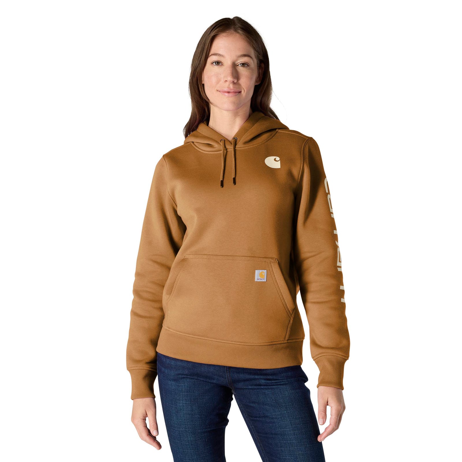 Carhartt Women's Clarksburg Graphic Sleeve Hoodie - Work World - Workwear, Work Boots, Safety Gear