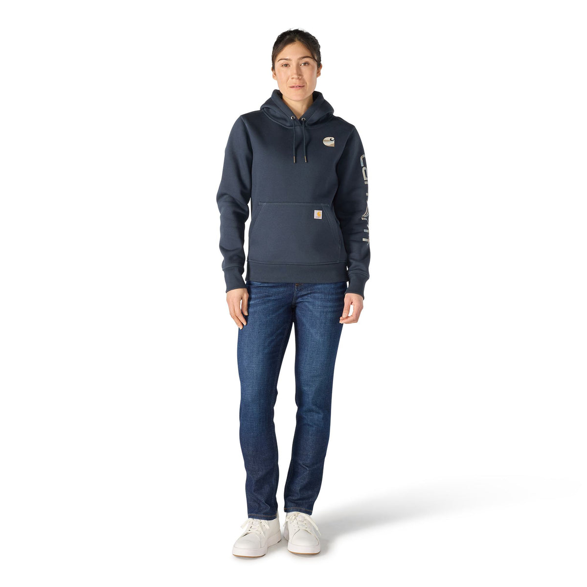 Carhartt Women's Clarksburg Graphic Sleeve Hoodie Sweatshirts & Hoodies Carhartt