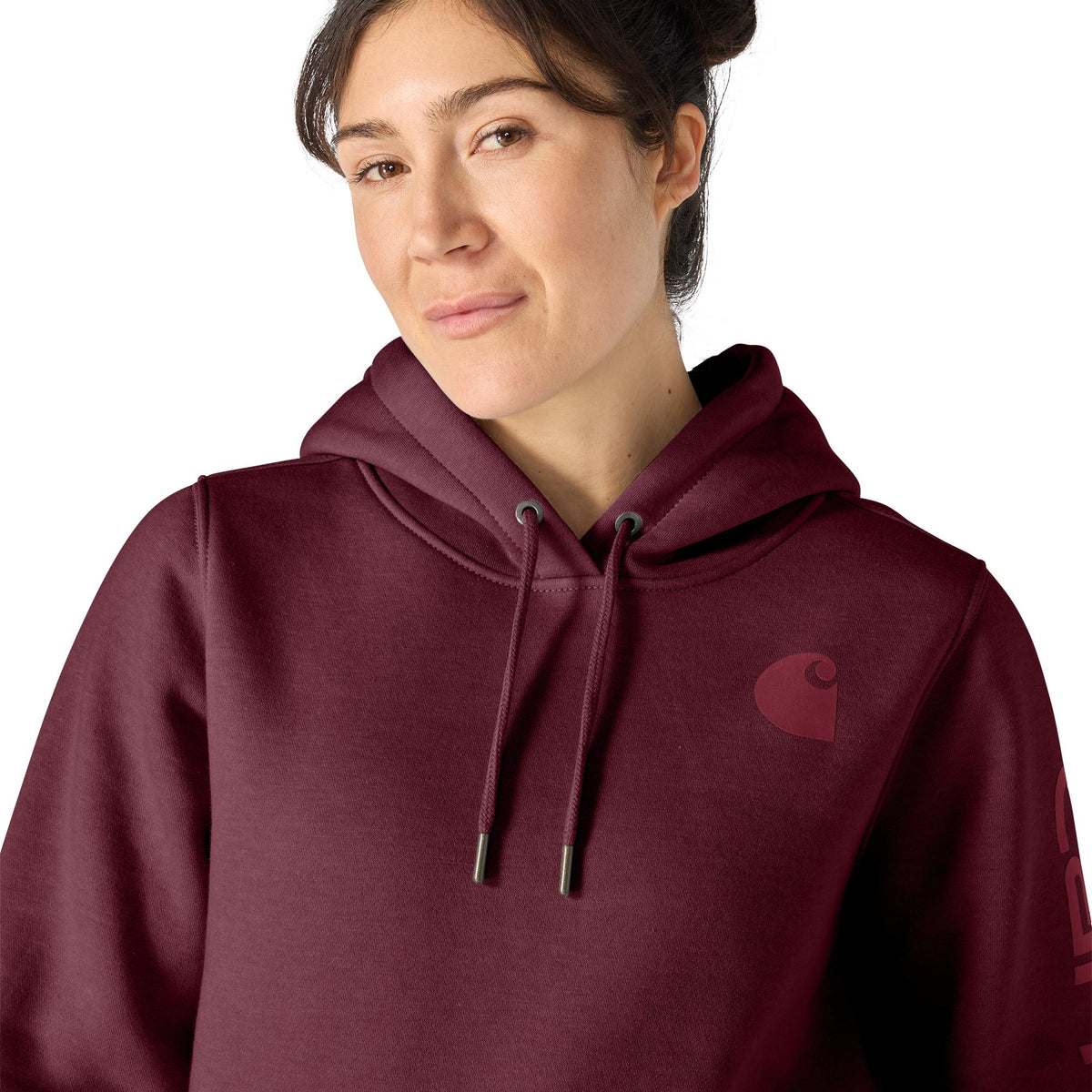 Carhartt Women's Clarksburg Graphic Sleeve Hoodie Sweatshirts & Hoodies Carhartt