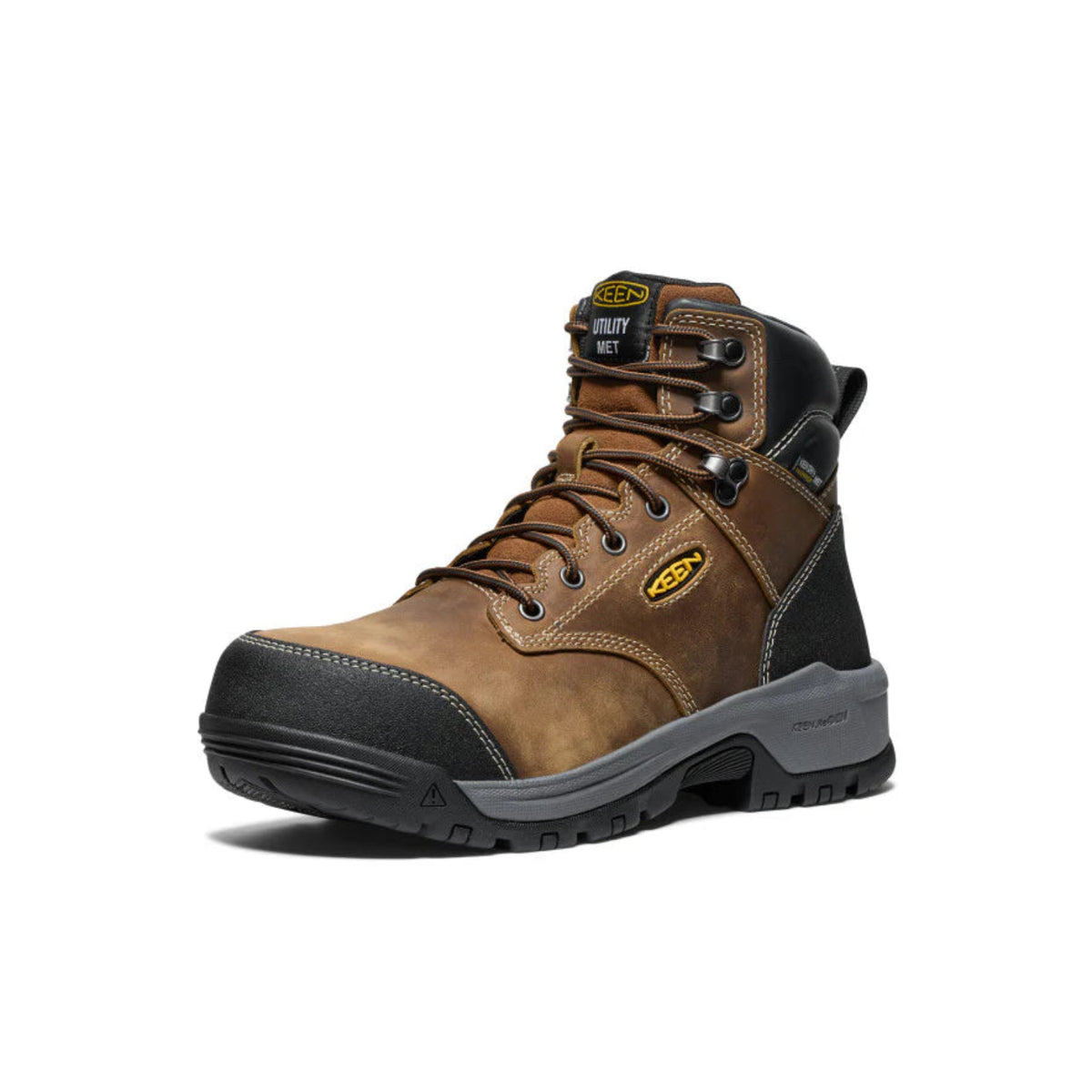 KEEN Men's Utility Evanston 6" Waterproof Carbon Toe Boot - Work World - Workwear, Work Boots, Safety Gear