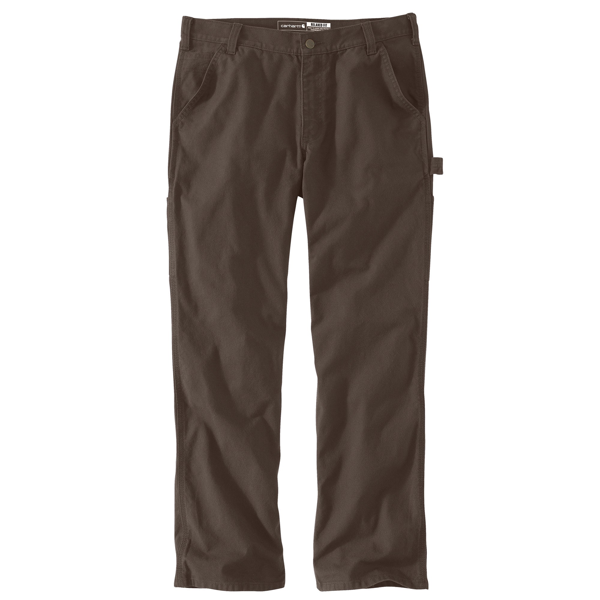Carhartt Rugged Flex® Relaxed Fit Duck Dungaree_Dark Coffee - Work World - Workwear, Work Boots, Safety Gear
