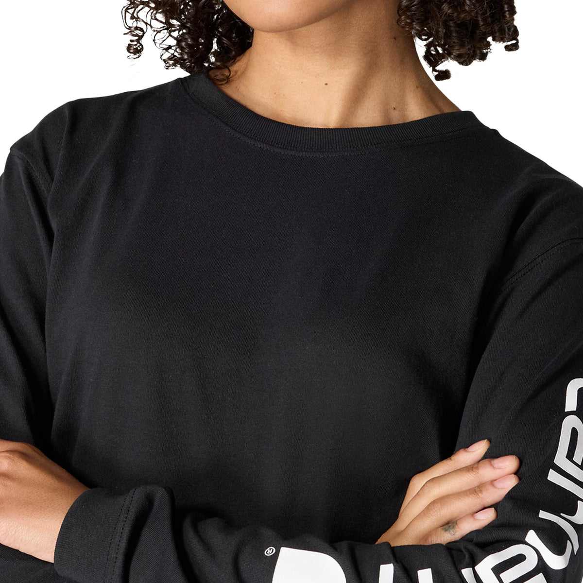 Carhartt Women's Dearborn Loose Logo Long Sleeve T-Shirt Long Sleeve T-Shirts Carhartt