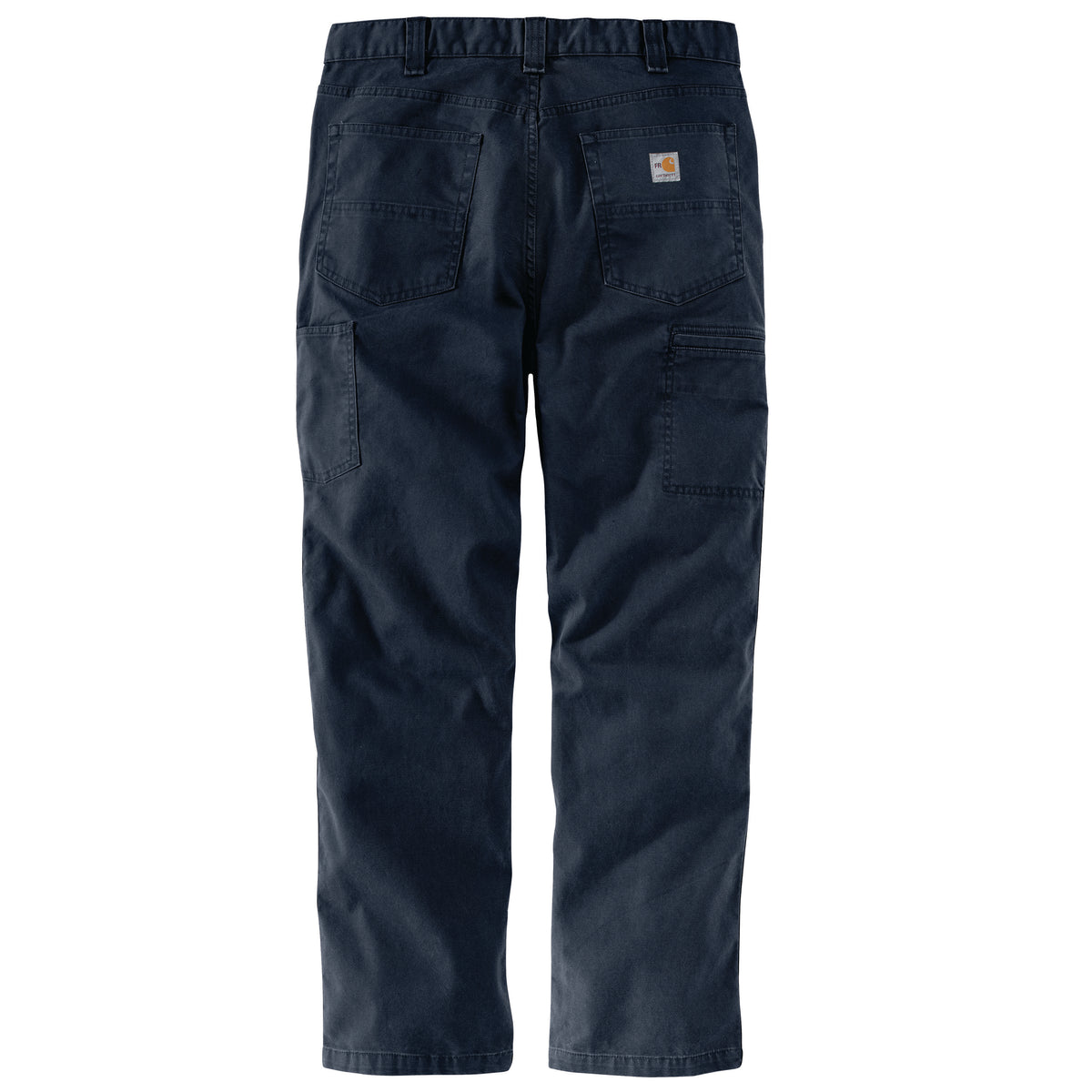 Carhartt Men&#39;s Flame Resistant Rugged Flex® Relaxed Fit Canvas 5-Pocket Pant_Navy - Work World - Workwear, Work Boots, Safety Gear