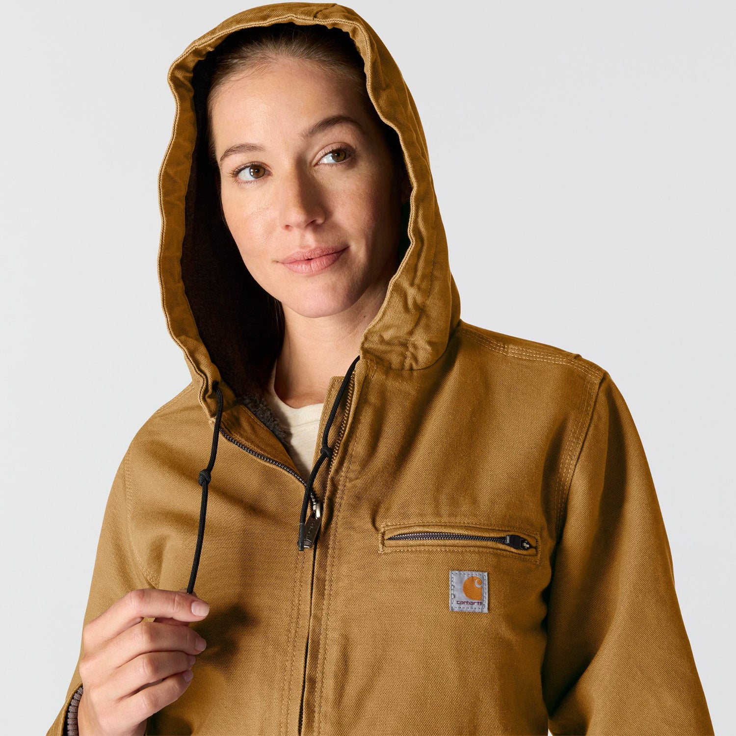 Carhartt Women's Washed Duck Sherpa Jacket - Work World