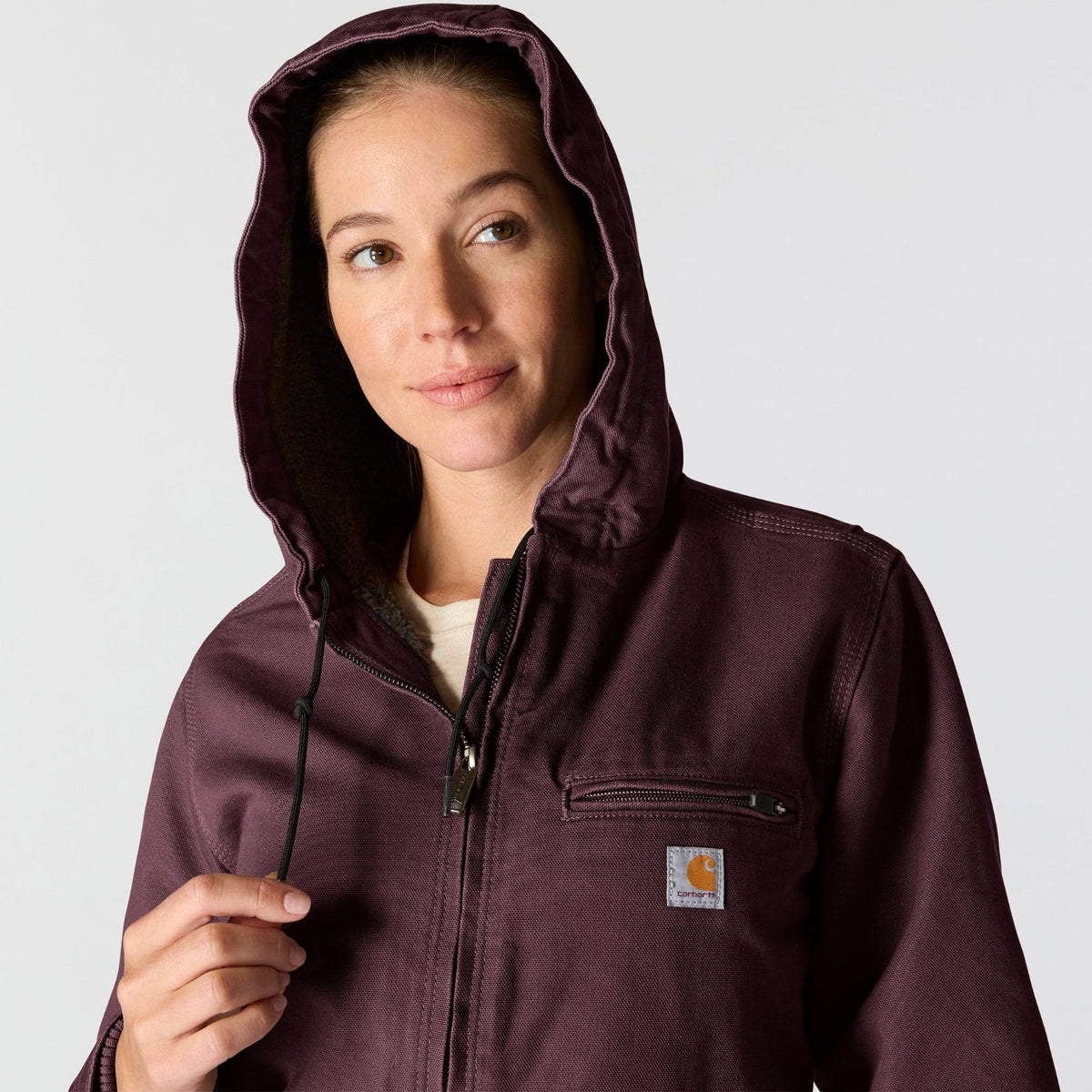 Carhartt Women's Washed Duck Sherpa Jacket Work World