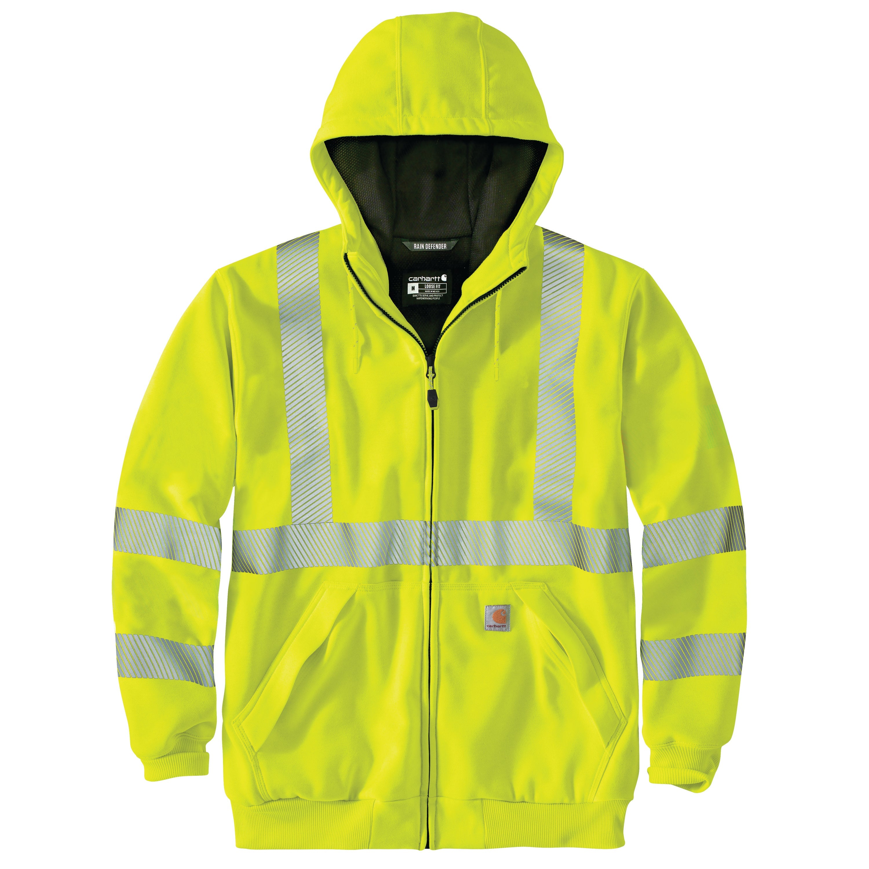 Carhartt Men's Hi-Vis Rain Defender® Thermal Lined Class