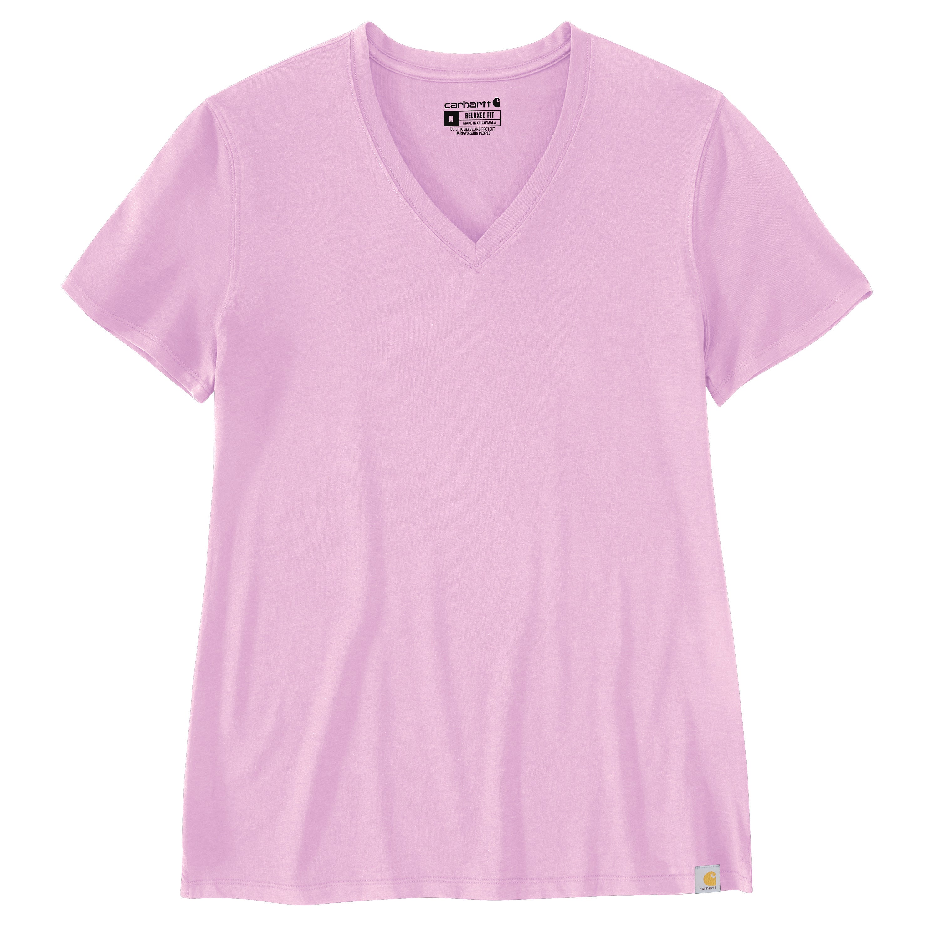 Carhartt Women's TENCEL Relaxed Fit Short Sleeve V-Neck T-Shirt
