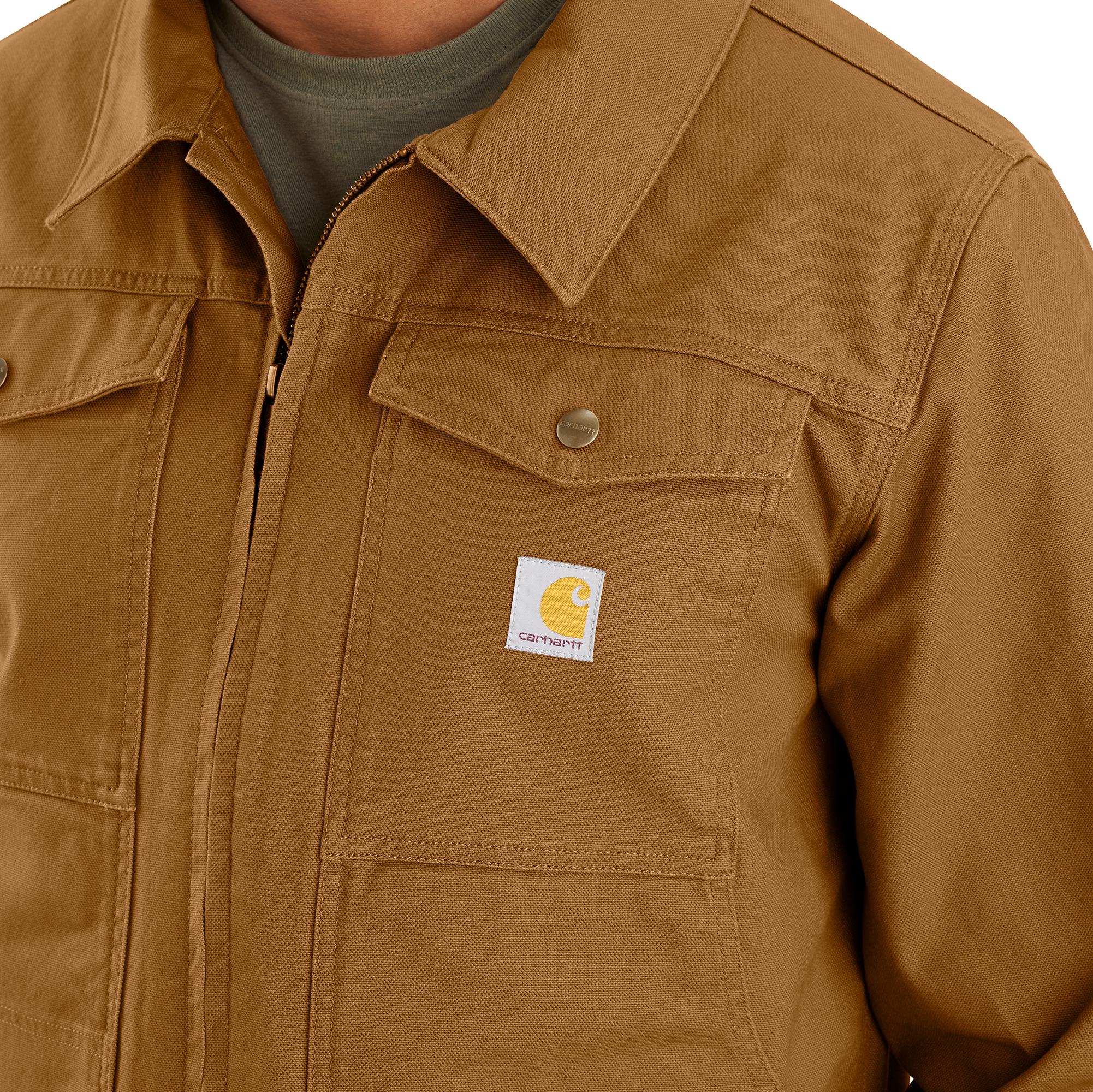 Carhartt Men's Rugged Flex® Duck Berwick 6-Pocket Zip Jacket