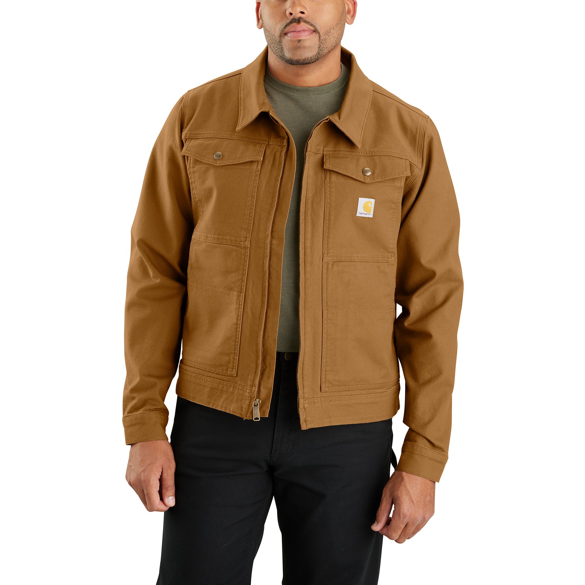 Carhartt Men's Rugged Flex® Duck Berwick 6-Pocket Zip Jacket