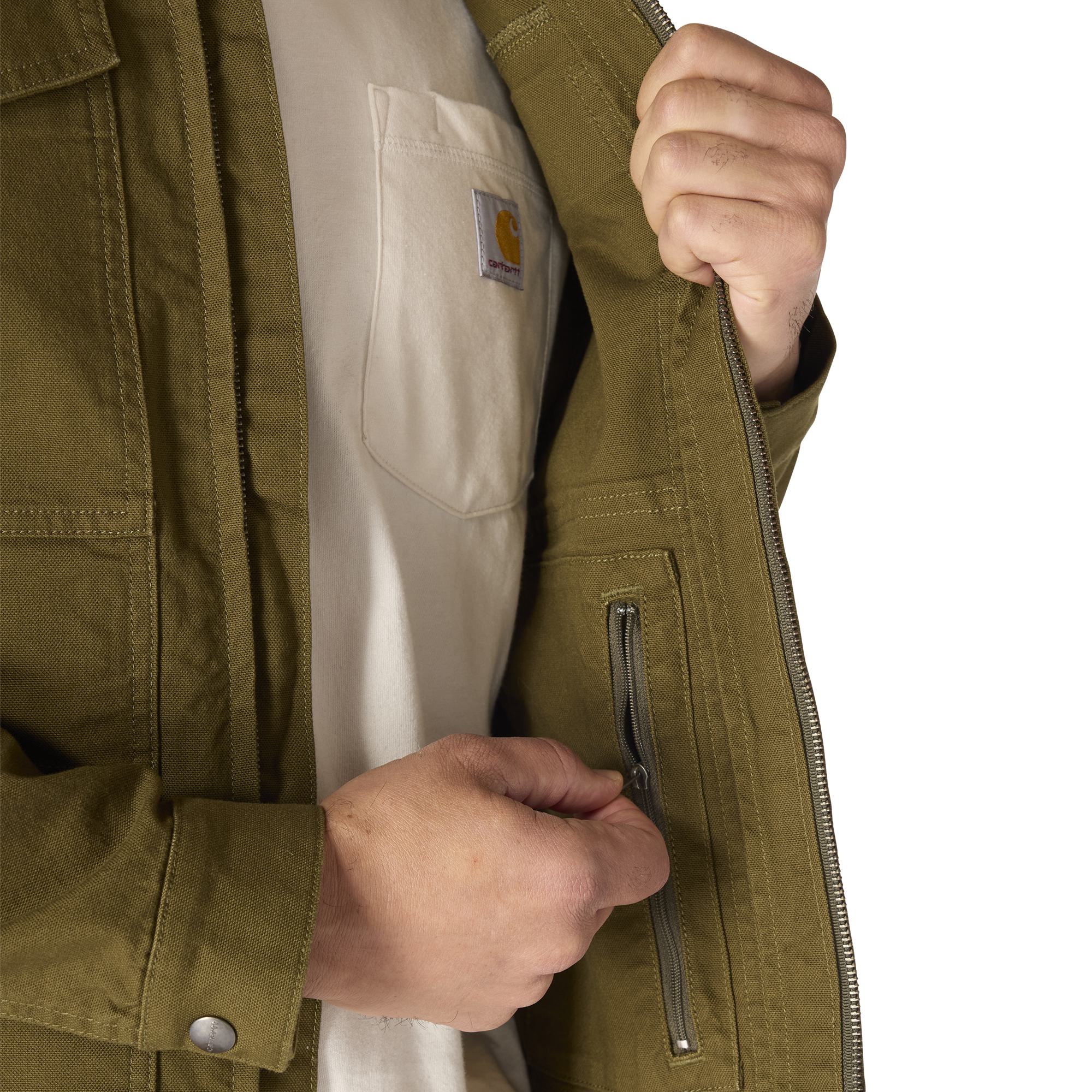 Carhartt Men's Rugged Flex® Duck Berwick 6-Pocket Zip Jacket