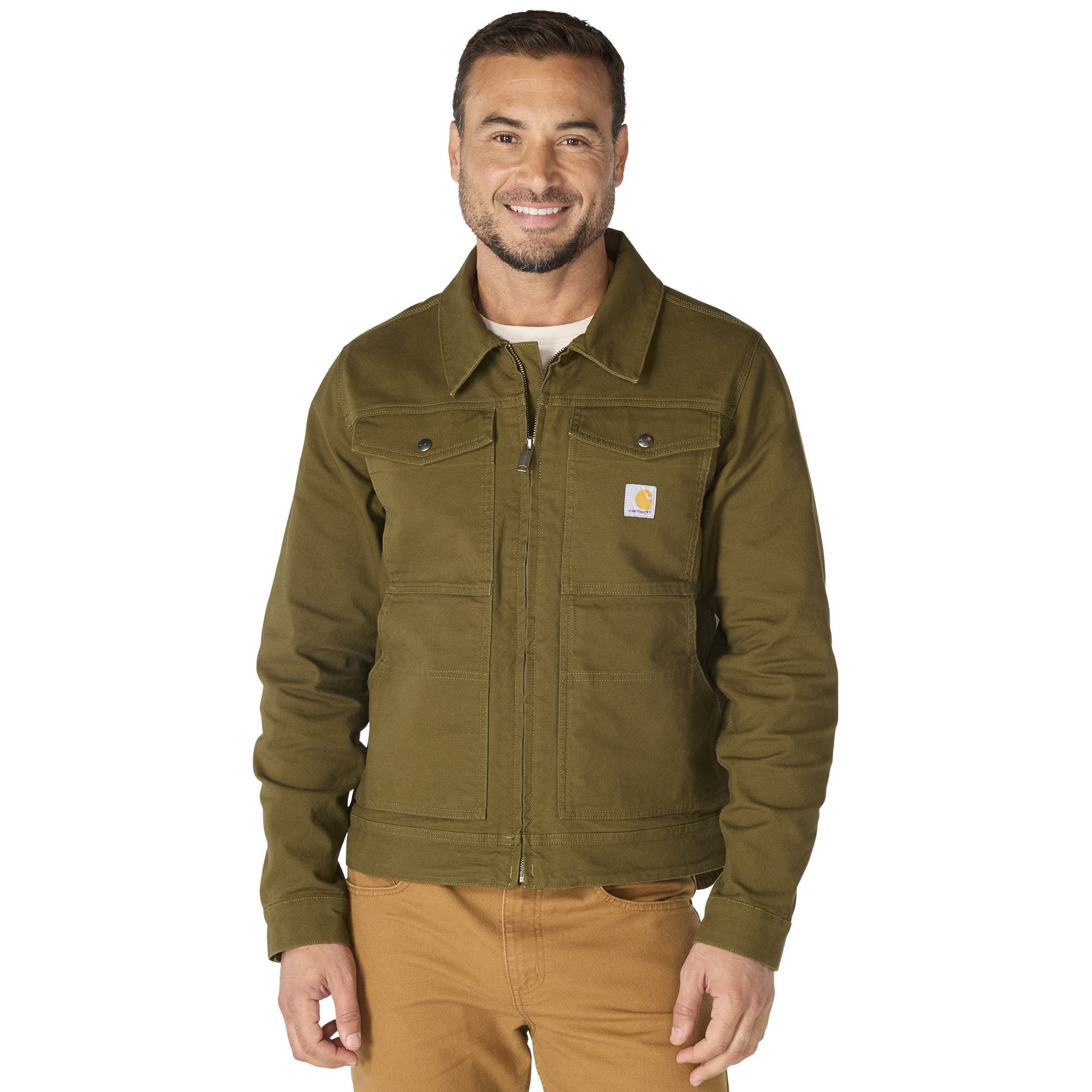 Carhartt Men's Rugged Flex® Duck Berwick 6-Pocket Zip Jacket