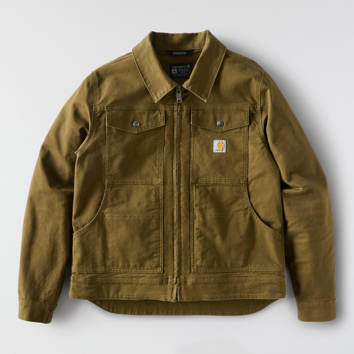 Carhartt Men's Rugged Flex® Duck Berwick 6-Pocket Zip Jacket