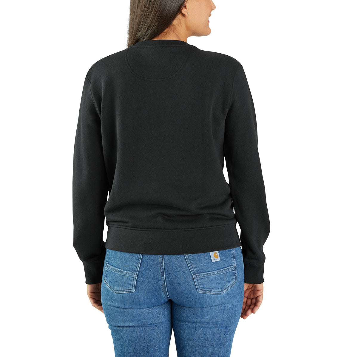Carhartt Women&#39;s Relaxed Fit French Terry Crewneck Sweatshirt - Work World - Workwear, Work Boots, Safety Gear
