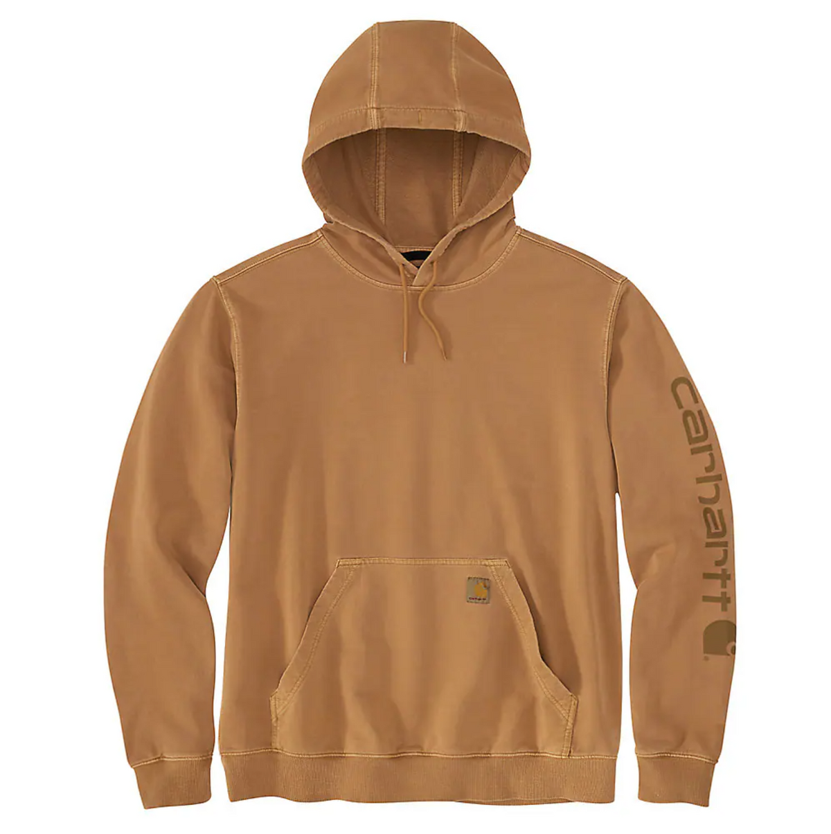 Carhartt Men's Re-Engineered Relaxed Fit Graphic French Terry Hoodie Sweatshirts & Hoodies Carhartt Carhartt Brown 2XL Reg