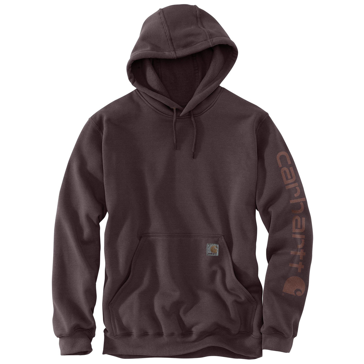 Carhartt Men's Re-Engineered Relaxed Fit Graphic French Terry Hoodie Sweatshirts & Hoodies Carhartt Dark Sepia 2XL Reg