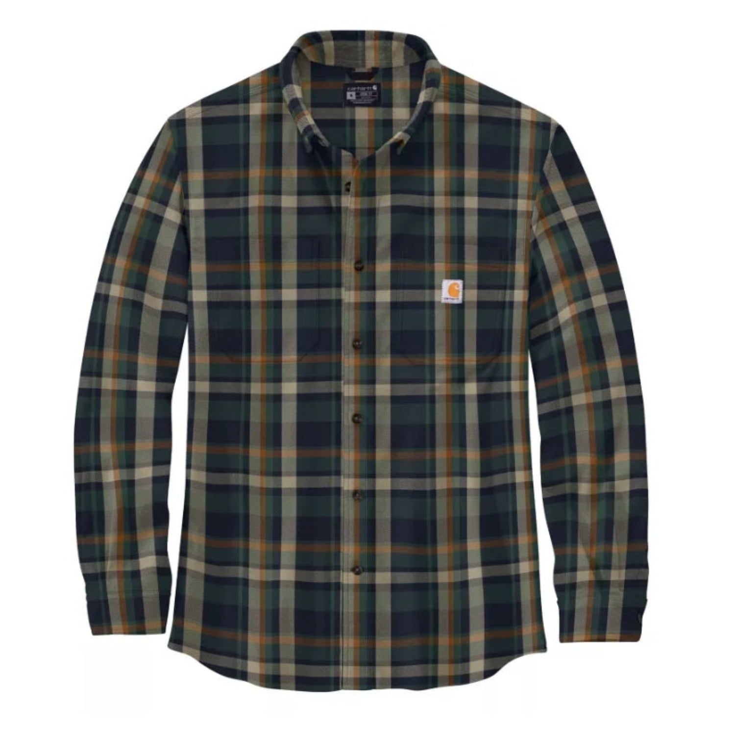 Carhartt Men's Rugged Flex Relaxed Fit Button-Down Long Sleeve