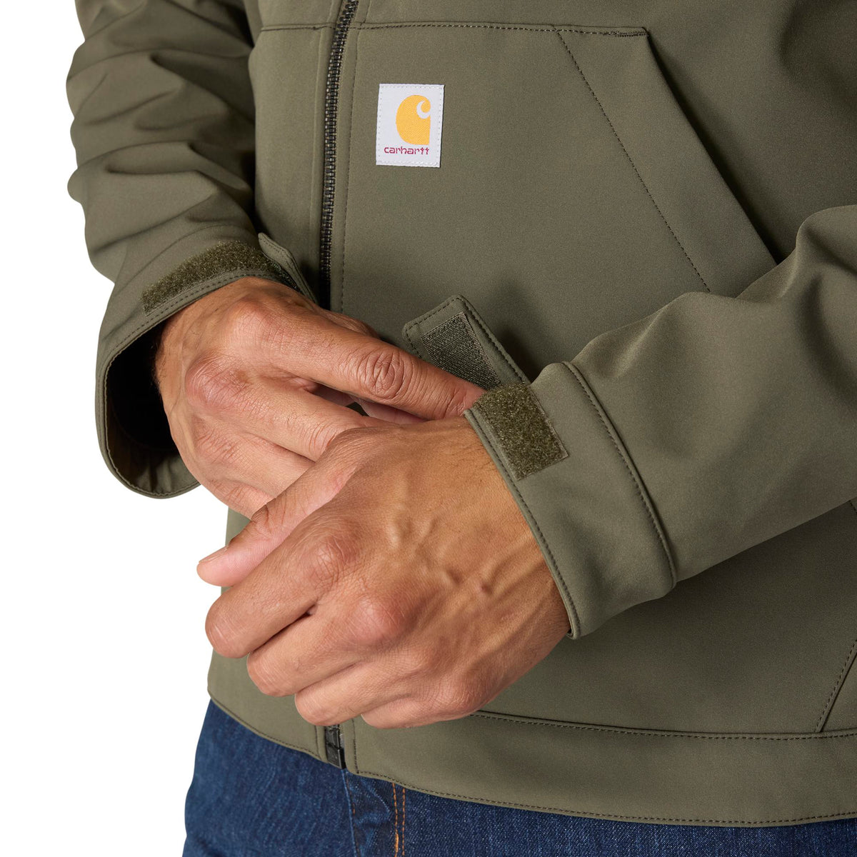 Carhartt Men's Rain Defender Relaxed Fit Softshell Jacket Jackets & Coats Carhartt