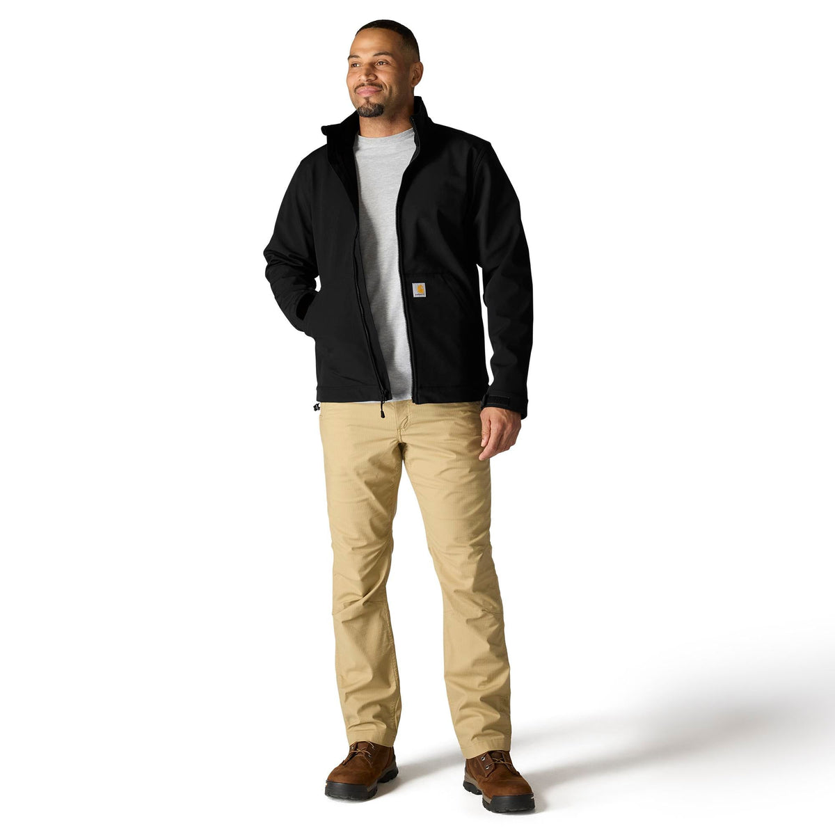 Carhartt Men's Rain Defender Relaxed Fit Softshell Jacket Jackets & Coats Carhartt