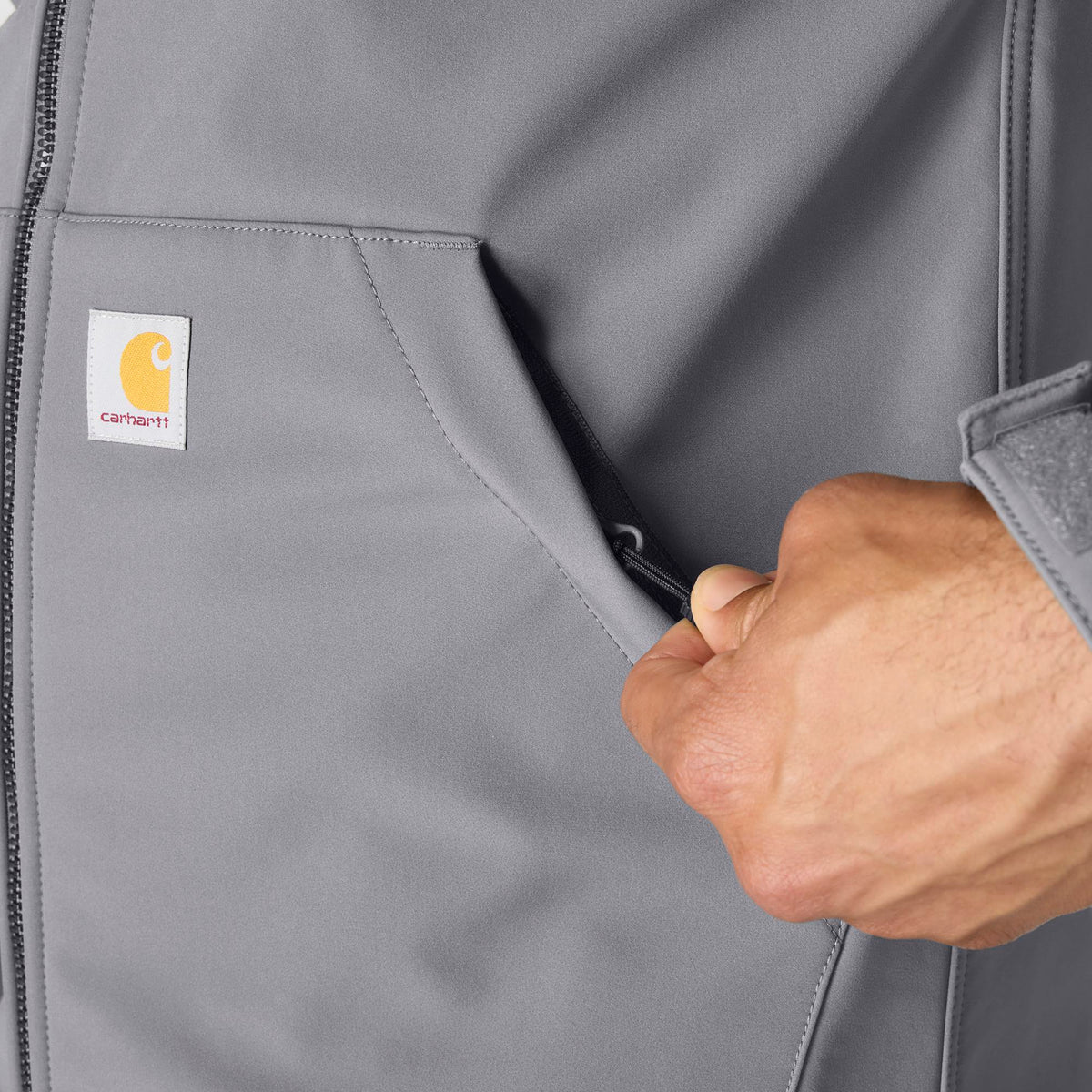 Carhartt Men's Rain Defender Relaxed Fit Softshell Jacket Jackets & Coats Carhartt
