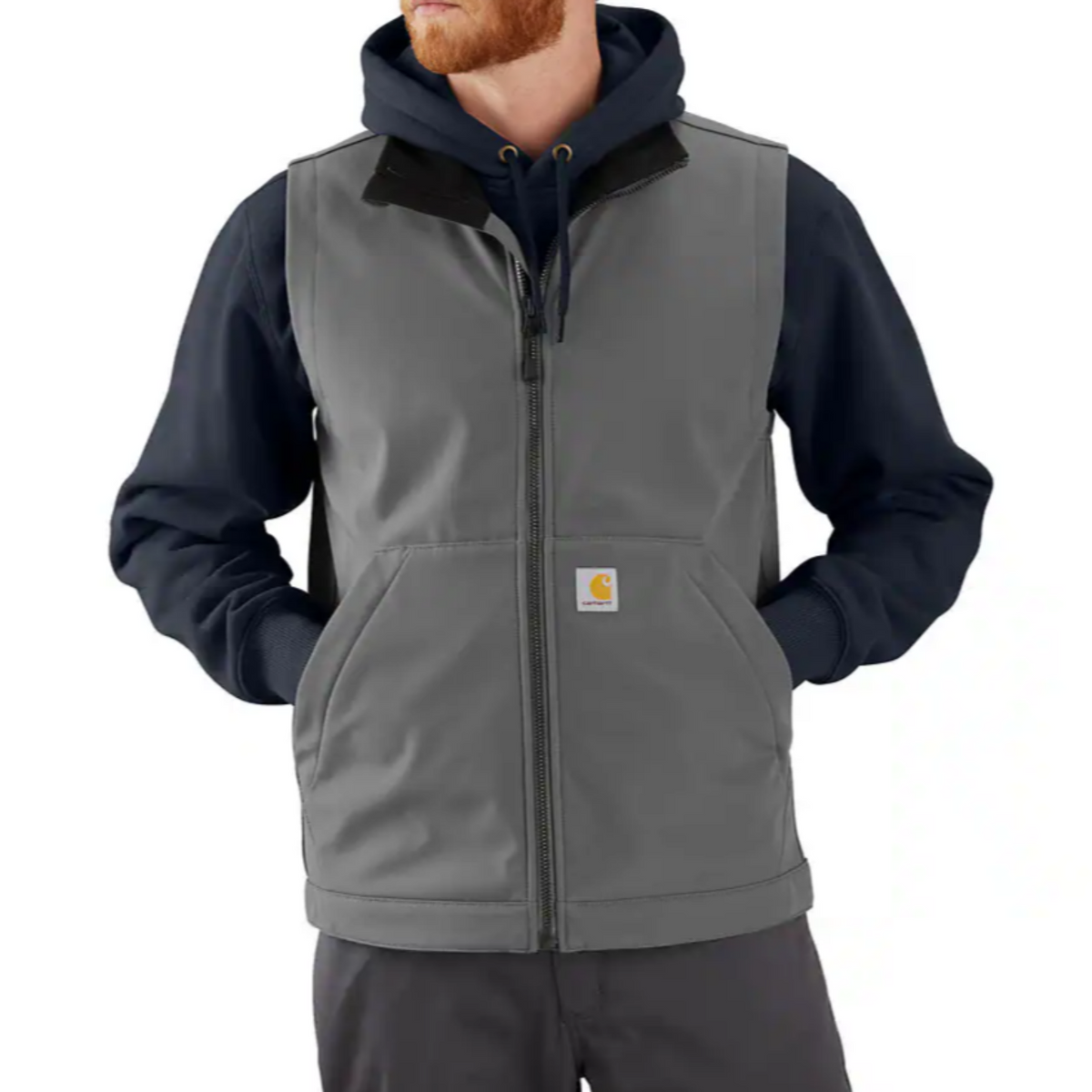 Carhartt Men's Rain Defender Relaxed Fit Softshell Vest - Work World - Workwear, Work Boots, Safety Gear