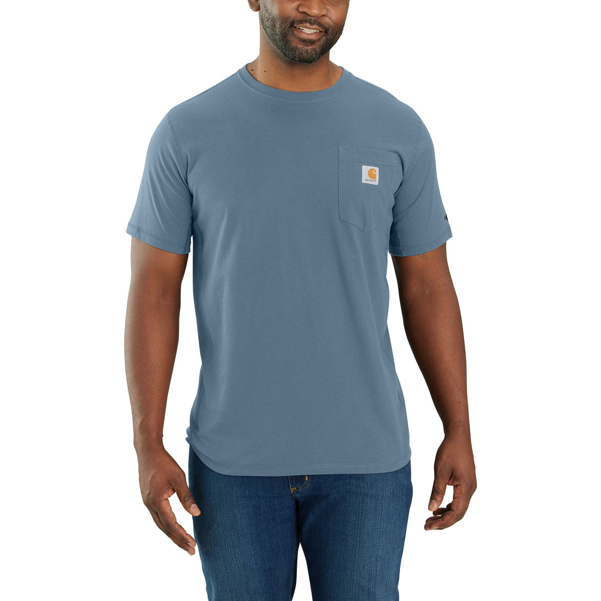 Carhartt Men's Force® Relaxed Fit Midweight Short Sleeve Pocket Tee - Work World - Workwear, Work Boots, Safety Gear