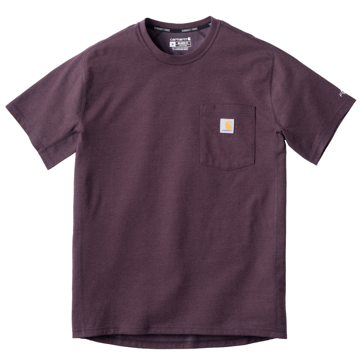 Carhartt Men's Force® Relaxed Fit Midweight Short Sleeve Pocket Tee T-Shirts Carhartt
